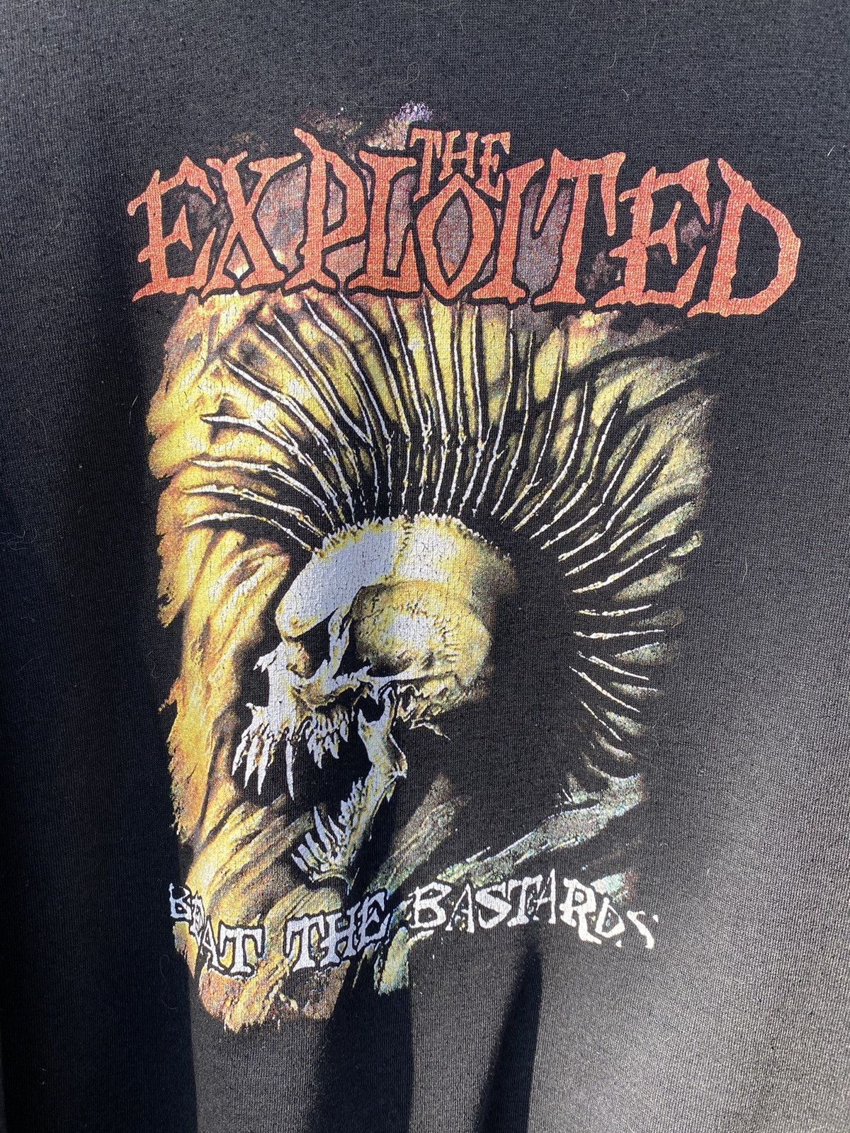 Band Tees Vintage 90s The Exploited Bastards Band Punk Hoodie Size US M / EU 48-50 / 2 - 3 Thumbnail