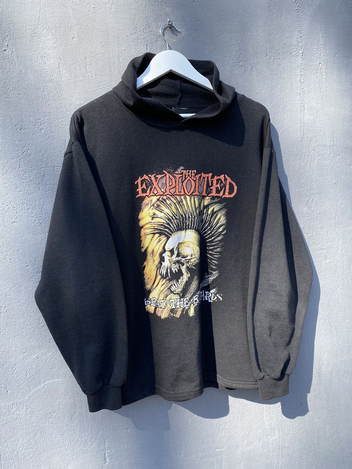 Band Tees Vintage 90s The Exploited Bastards Band Punk Hoodie Size US M / EU 48-50 / 2 - 1 Thumbnail