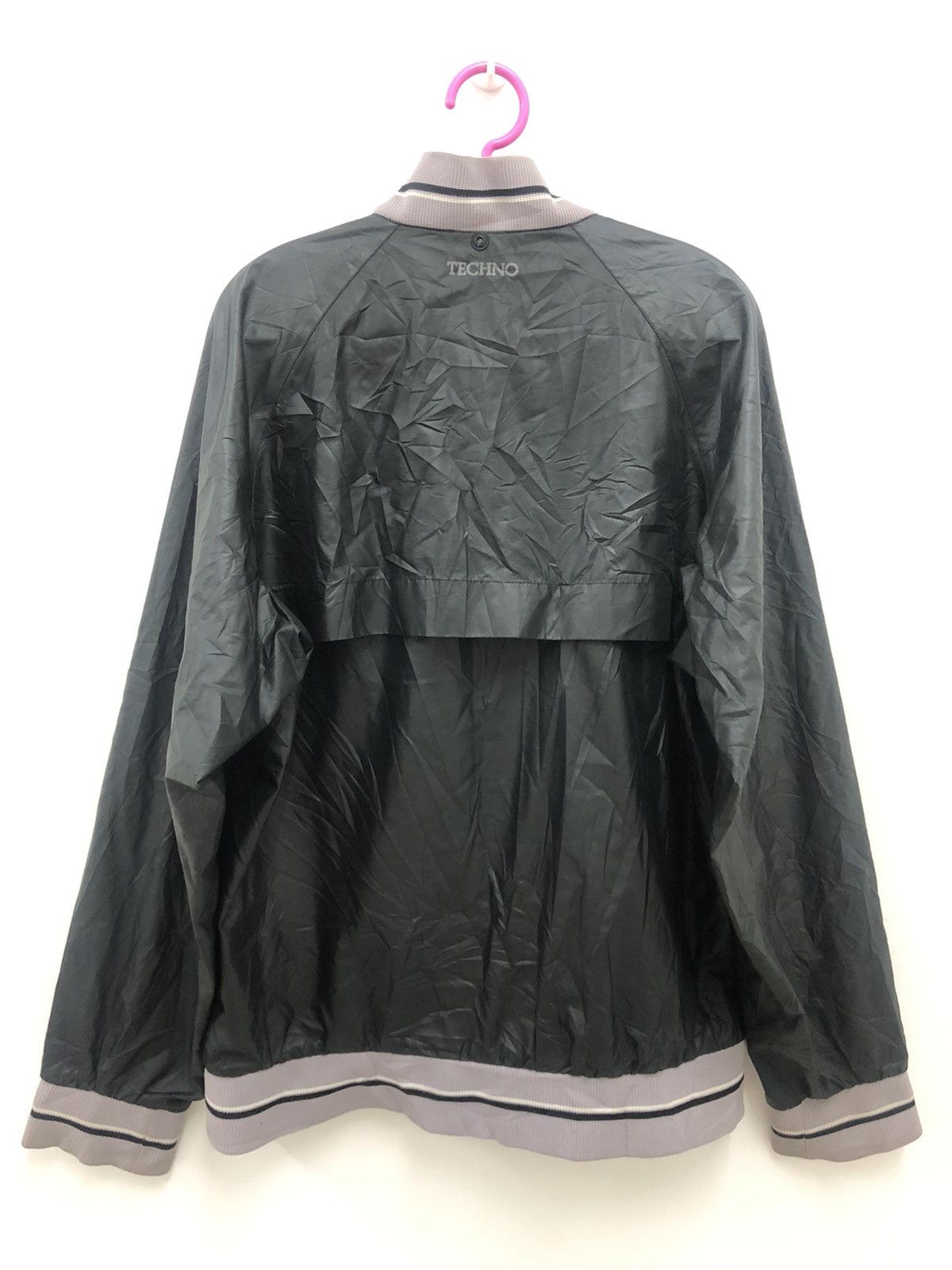 Adidas Rare Vintage ADIDAS Trefoil Techno Windbreaker Jacket Size US L / EU 52-54 / 3 - 7 Thumbnail