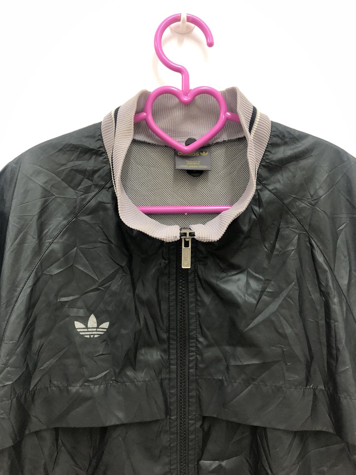 Adidas Rare Vintage ADIDAS Trefoil Techno Windbreaker Jacket Size US L / EU 52-54 / 3 - 2 Thumbnail