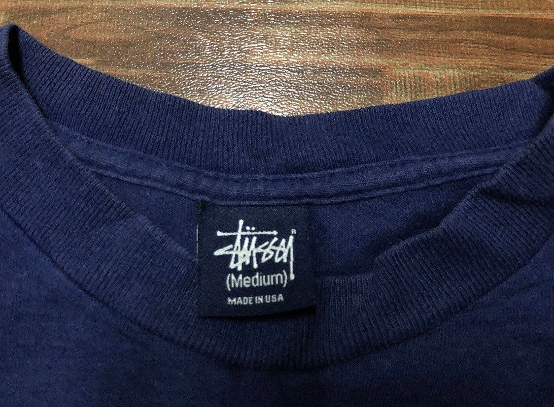 Bob Marley × Stussy Rare 90s Vintage STUSSY Rasta Bob Marley Shirt Size US M / EU 48-50 / 2 - 2 Thumbnail