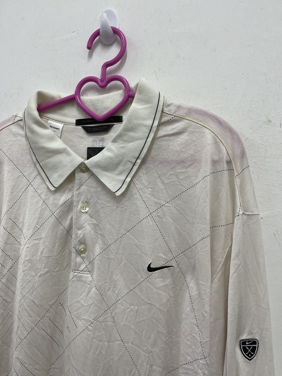 Nike × Tiger Woods Rare Vintage NIKE Golf x TIGER WOODS Polo Shirt Size US XL / EU 56 / 4 - 2 Thumbnail