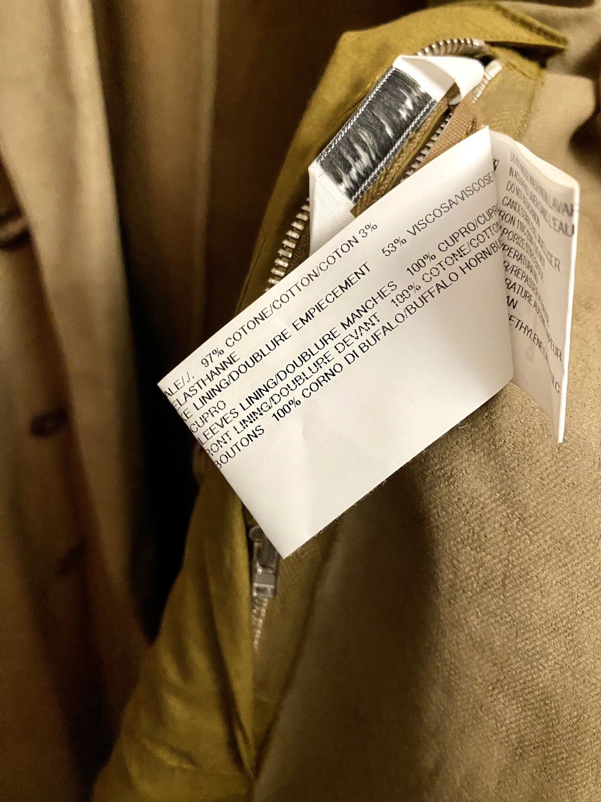 Rick Owens rick owens runway ss 2015 faun dirt waxed coat 48 Size US M / EU 48-50 / 2 - 5 Thumbnail