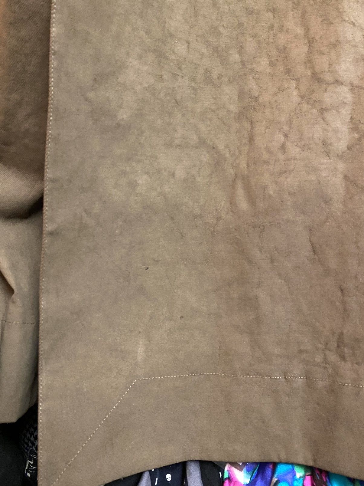 Rick Owens rick owens runway ss 2015 faun dirt waxed coat 48 Size US M / EU 48-50 / 2 - 22 Thumbnail
