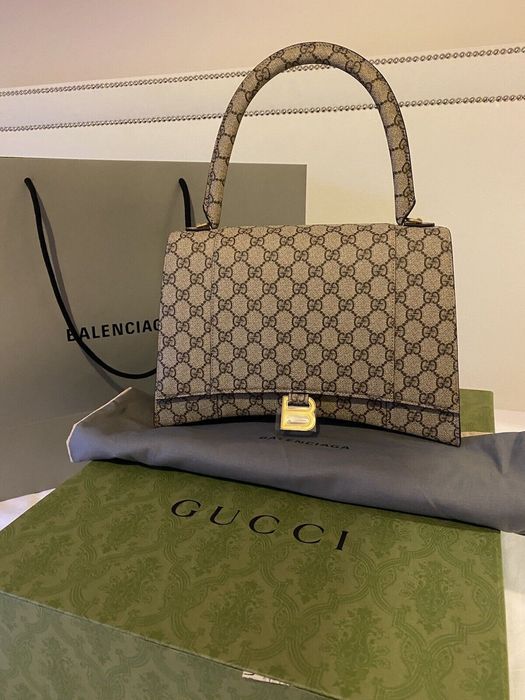 Gucci x Balenciaga The Hacker Project Hourglass Bag