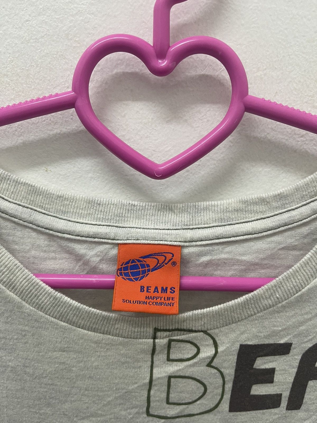Beams Plus Rare Vintage BEAMS Expression Persona Spell Out Big Logo Size US L / EU 52-54 / 3 - 5 Thumbnail