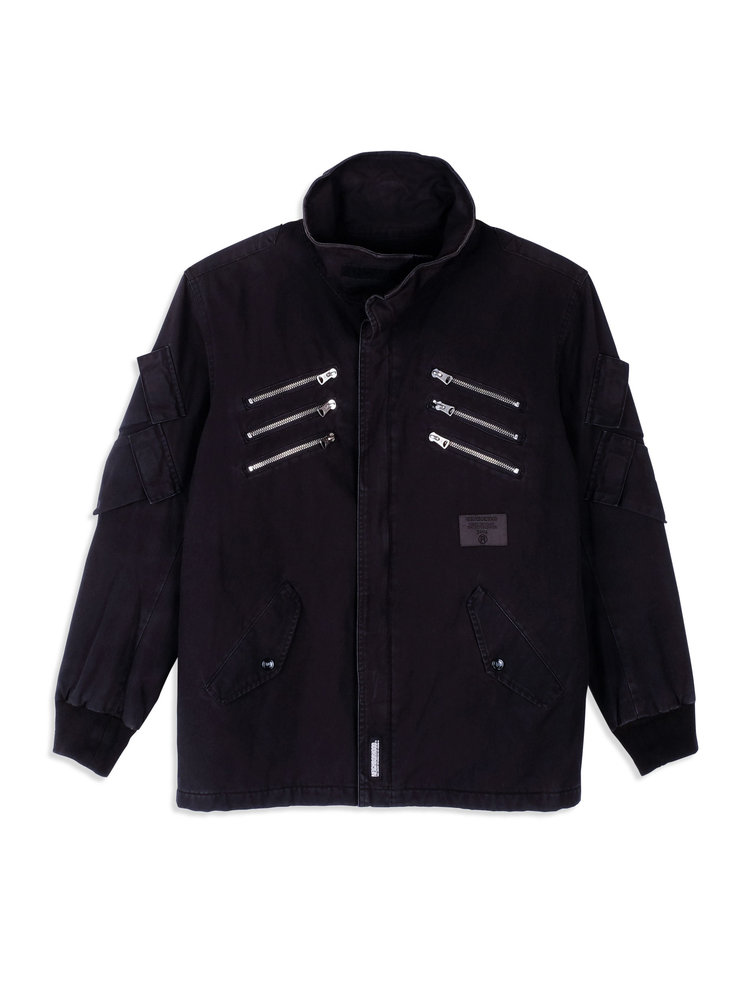 Neighborhood 2002 Neighborhood Military Collar Zip Jacket Size US L / EU 52-54 / 3 - 1 Thumbnail