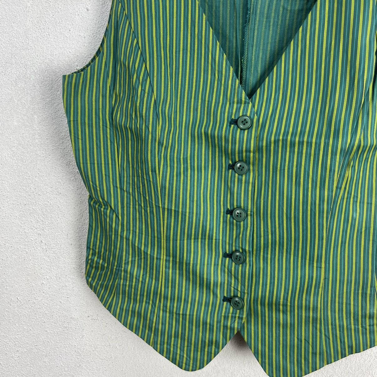 Japanese Brand VINTAGE KENZO CLUB VEST STRIPED DESIGN Size US S / EU 44-46 / 1 - 4 Thumbnail