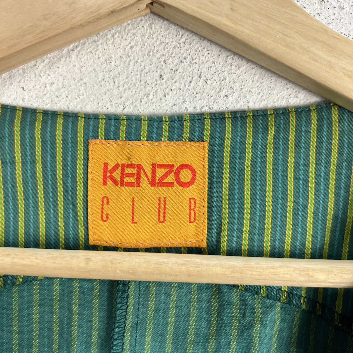 Japanese Brand VINTAGE KENZO CLUB VEST STRIPED DESIGN Size US S / EU 44-46 / 1 - 5 Thumbnail