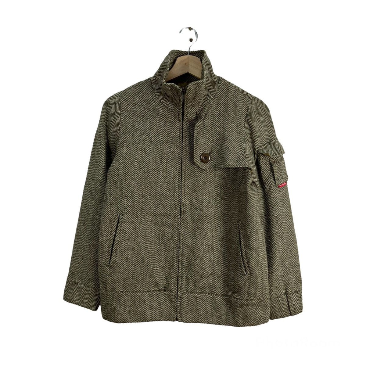 Japanese Brand ISSEY MIYAKE INSPIRED DESIGN EARTH MUSIC&ECOLOGY JACKET Size US S / EU 44-46 / 1 - 1 Thumbnail