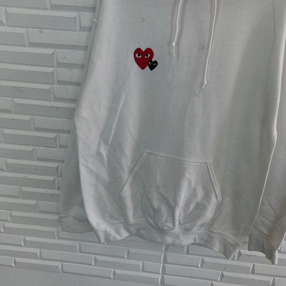 Japanese Brand Vintage Hoodie Pull Over Love Logo Design Small Pony Size US M / EU 48-50 / 2 - 4 Thumbnail