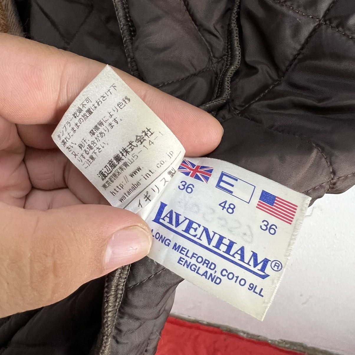 Japanese Brand × Lavenham VINTAGE QUILTED JACKET LAVENHAM MADE IN ENGLAND Size US M / EU 48-50 / 2 - 14 Thumbnail