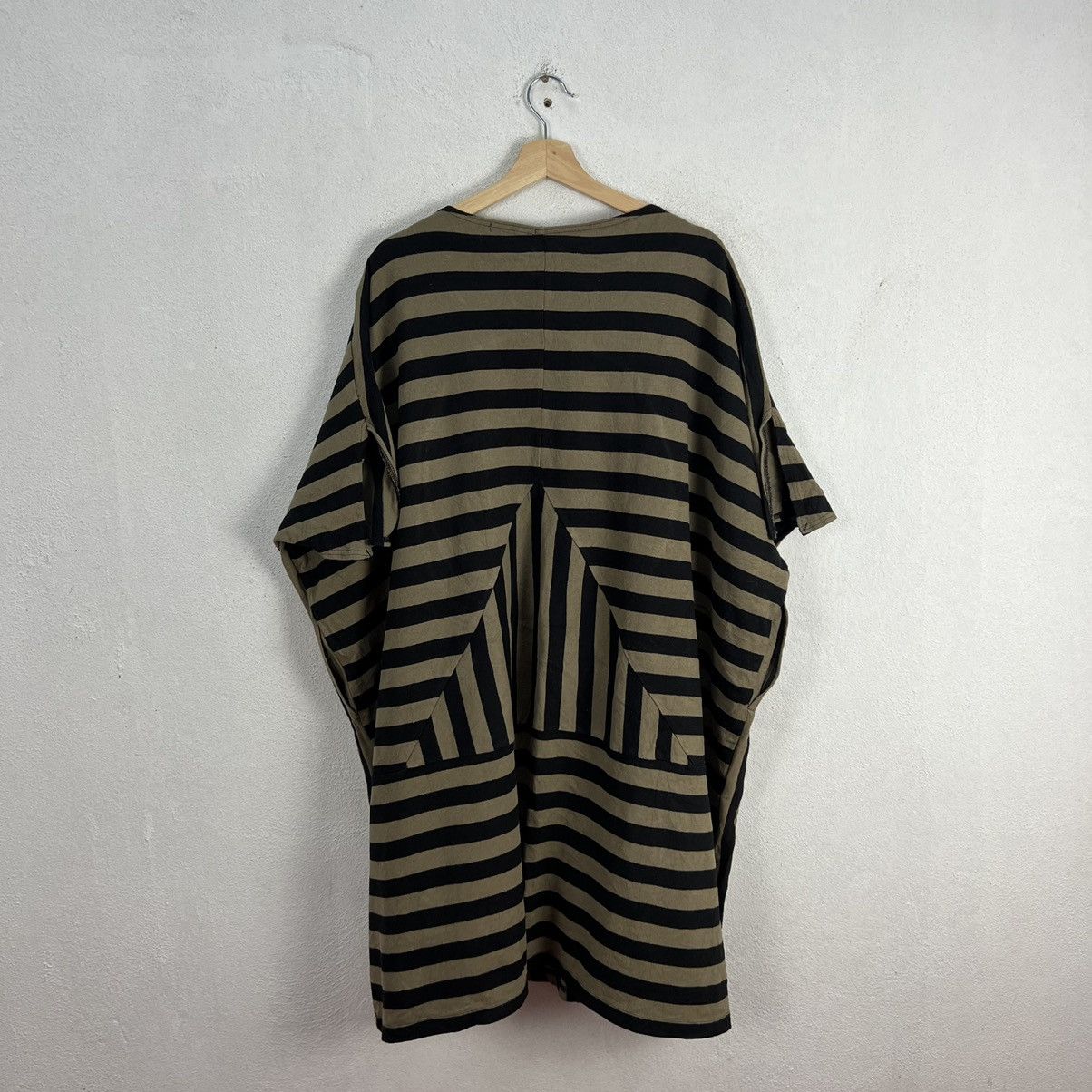 Issey Miyake RARE FRAPBOIS BY ISSEY MIYAKE JAPAN STRIPED OVERSIZED WEAR Size US M / EU 48-50 / 2 - 8 Thumbnail