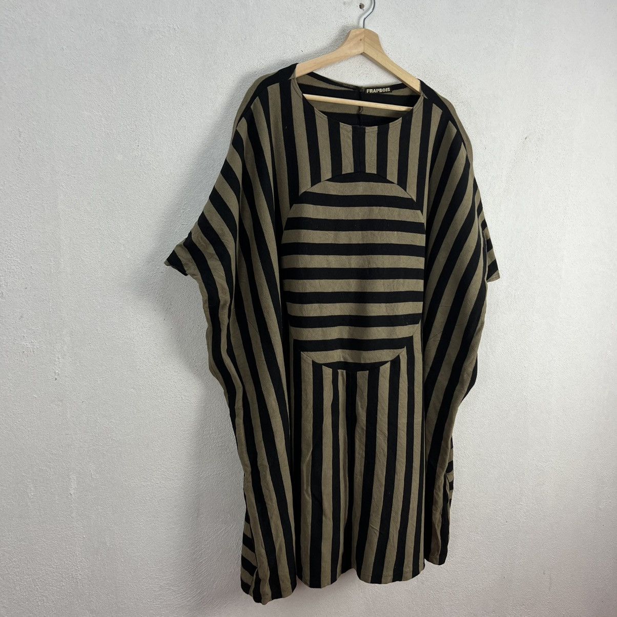Issey Miyake RARE FRAPBOIS BY ISSEY MIYAKE JAPAN STRIPED OVERSIZED WEAR Size US M / EU 48-50 / 2 - 2 Thumbnail