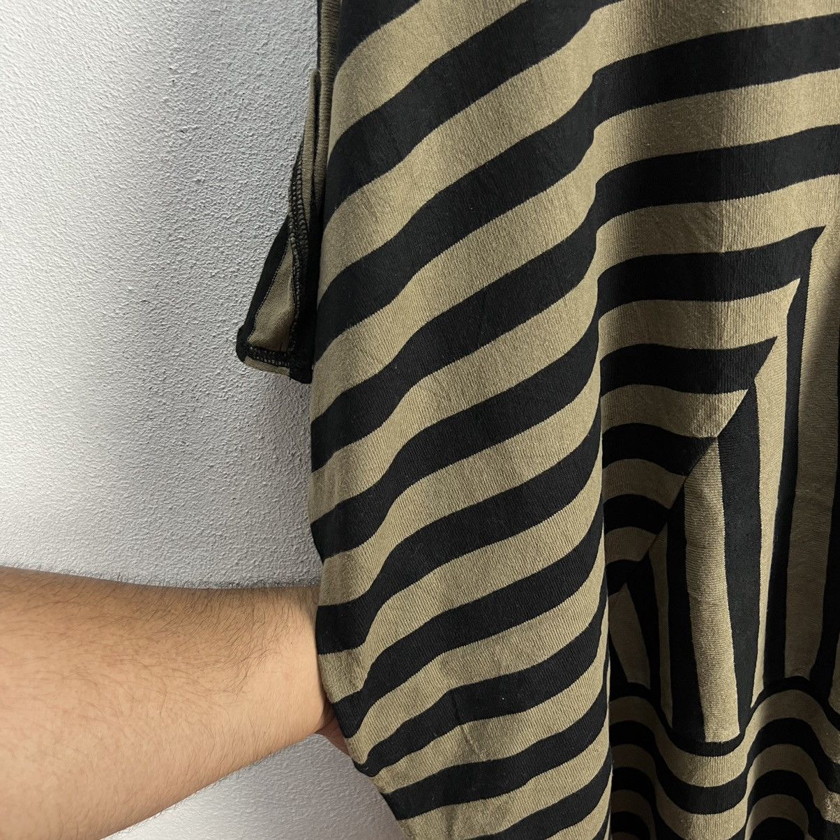 Issey Miyake RARE FRAPBOIS BY ISSEY MIYAKE JAPAN STRIPED OVERSIZED WEAR Size US M / EU 48-50 / 2 - 10 Thumbnail