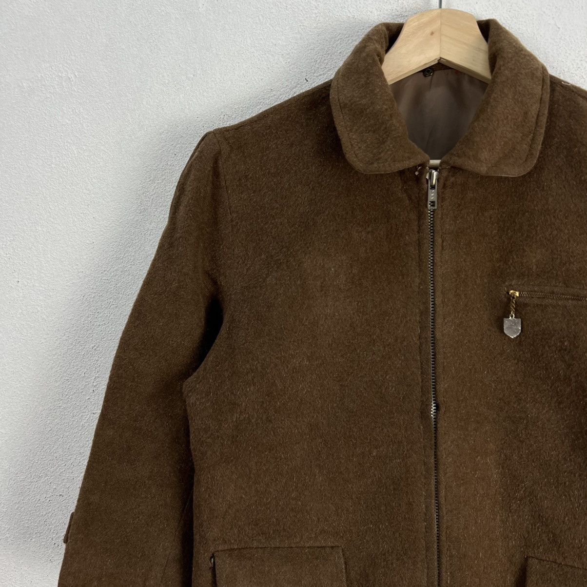 Japanese Brand VINTAGE CROPPED WOOL JACKET JAPAN Size US XS / EU 42 / 0 - 3 Thumbnail