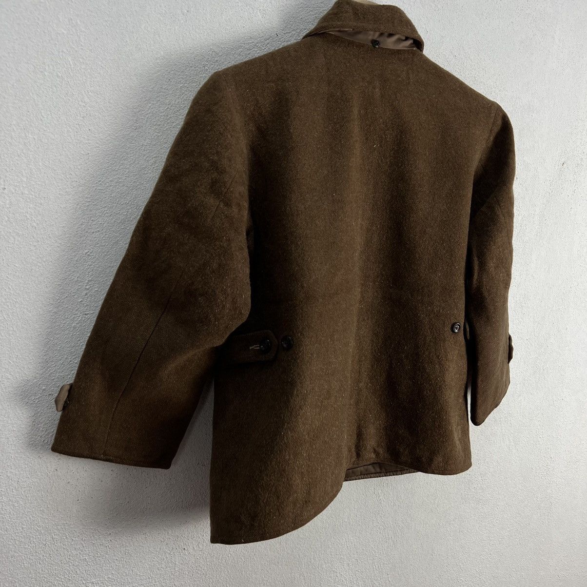 Japanese Brand VINTAGE CROPPED WOOL JACKET JAPAN Size US XS / EU 42 / 0 - 8 Thumbnail