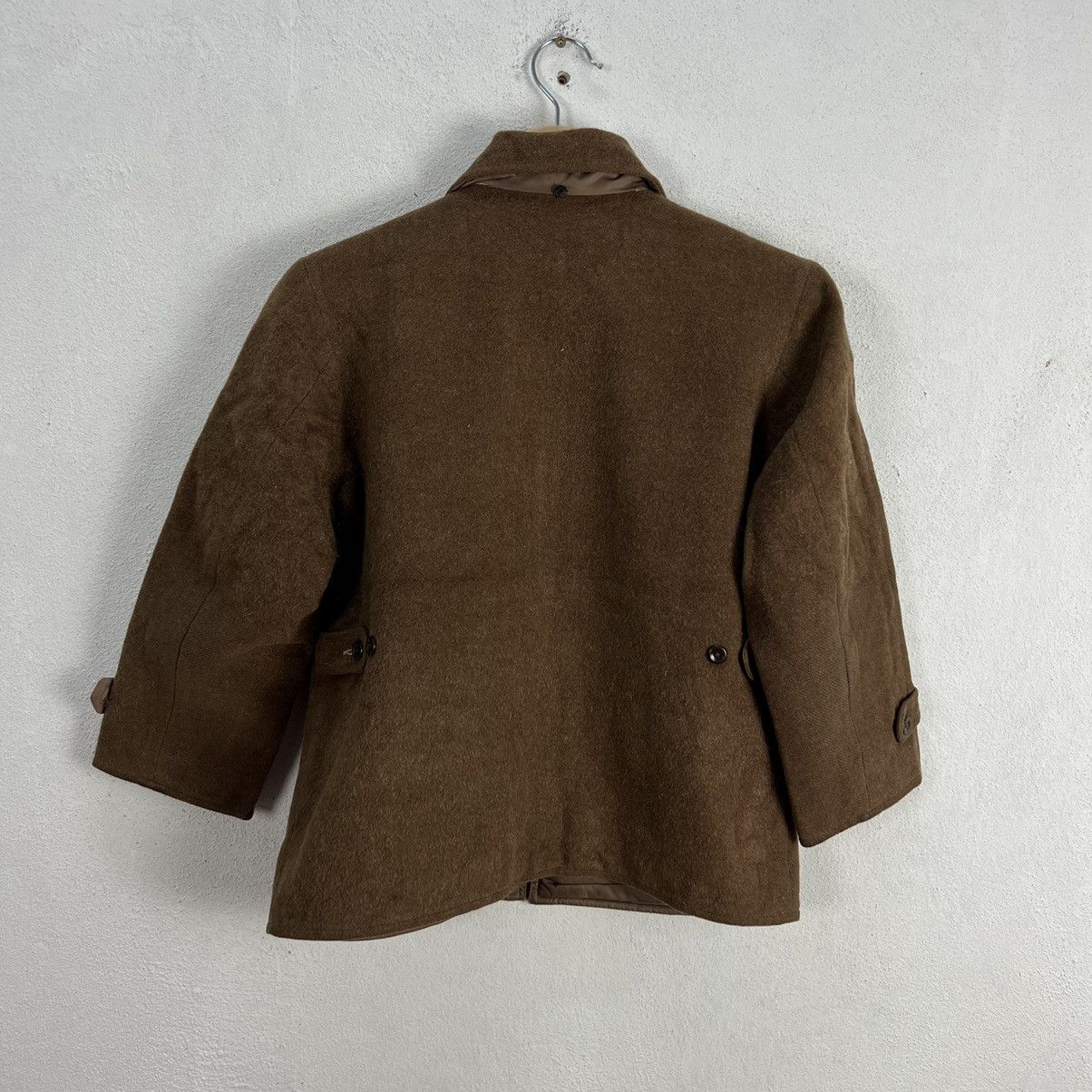 Japanese Brand VINTAGE CROPPED WOOL JACKET JAPAN Size US XS / EU 42 / 0 - 7 Thumbnail