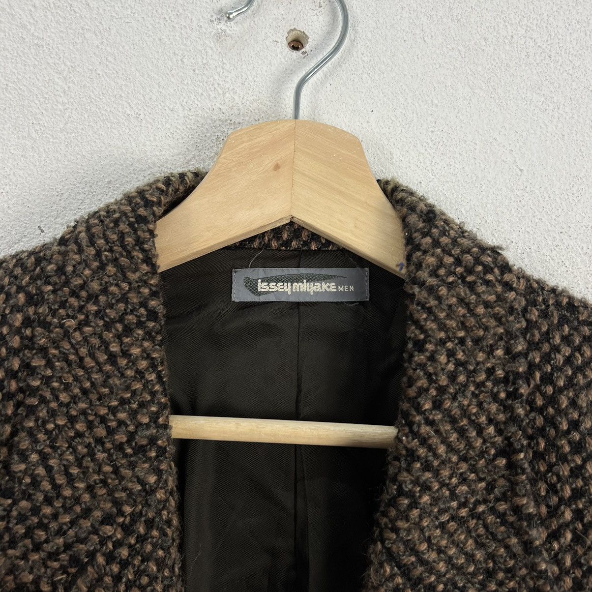 Issey Miyake WOOL COAT JACKET DOUBLE BREAST ISSEY MIYAKE MEN Size US M / EU 48-50 / 2 - 7 Thumbnail