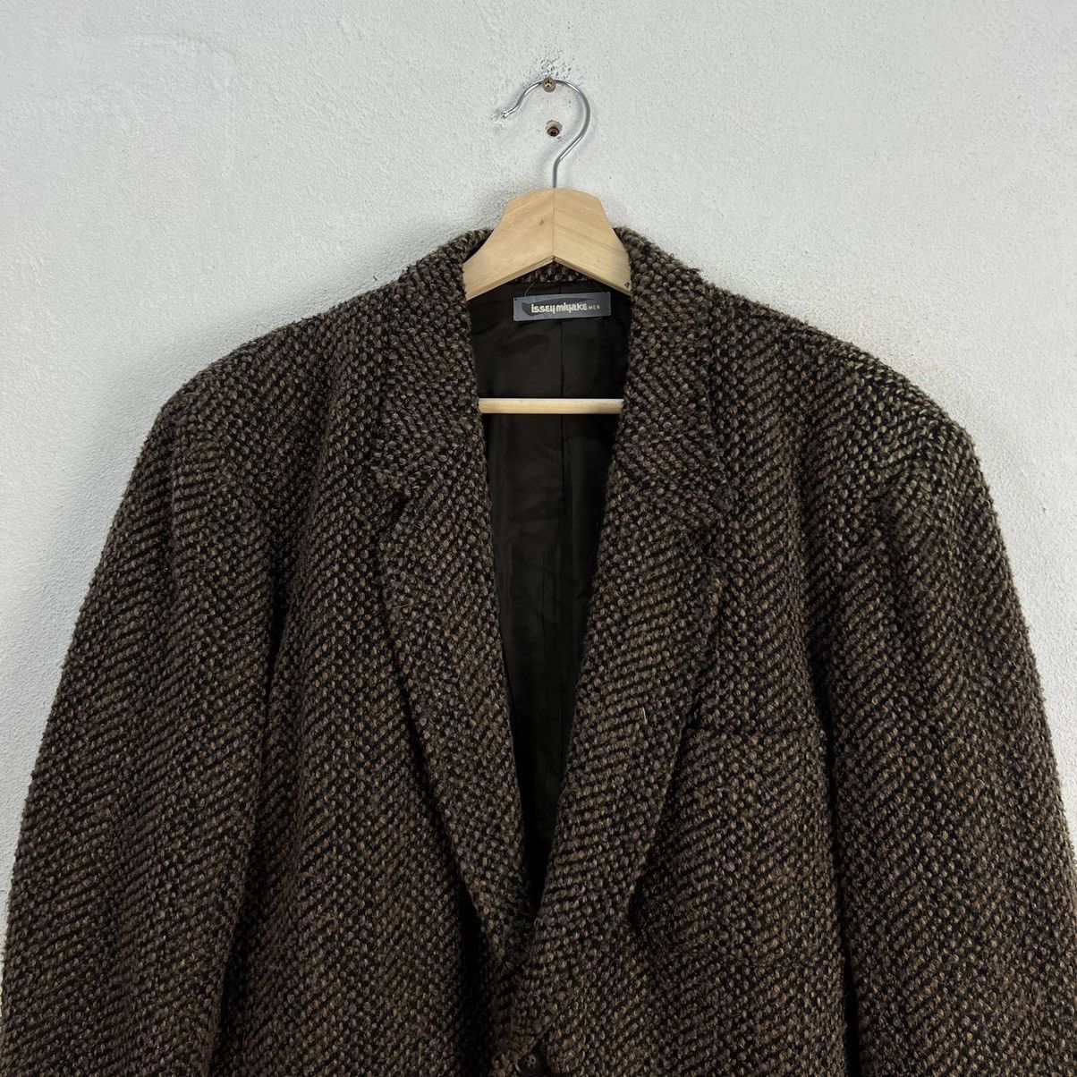 Issey Miyake WOOL COAT JACKET DOUBLE BREAST ISSEY MIYAKE MEN Size US M / EU 48-50 / 2 - 3 Thumbnail