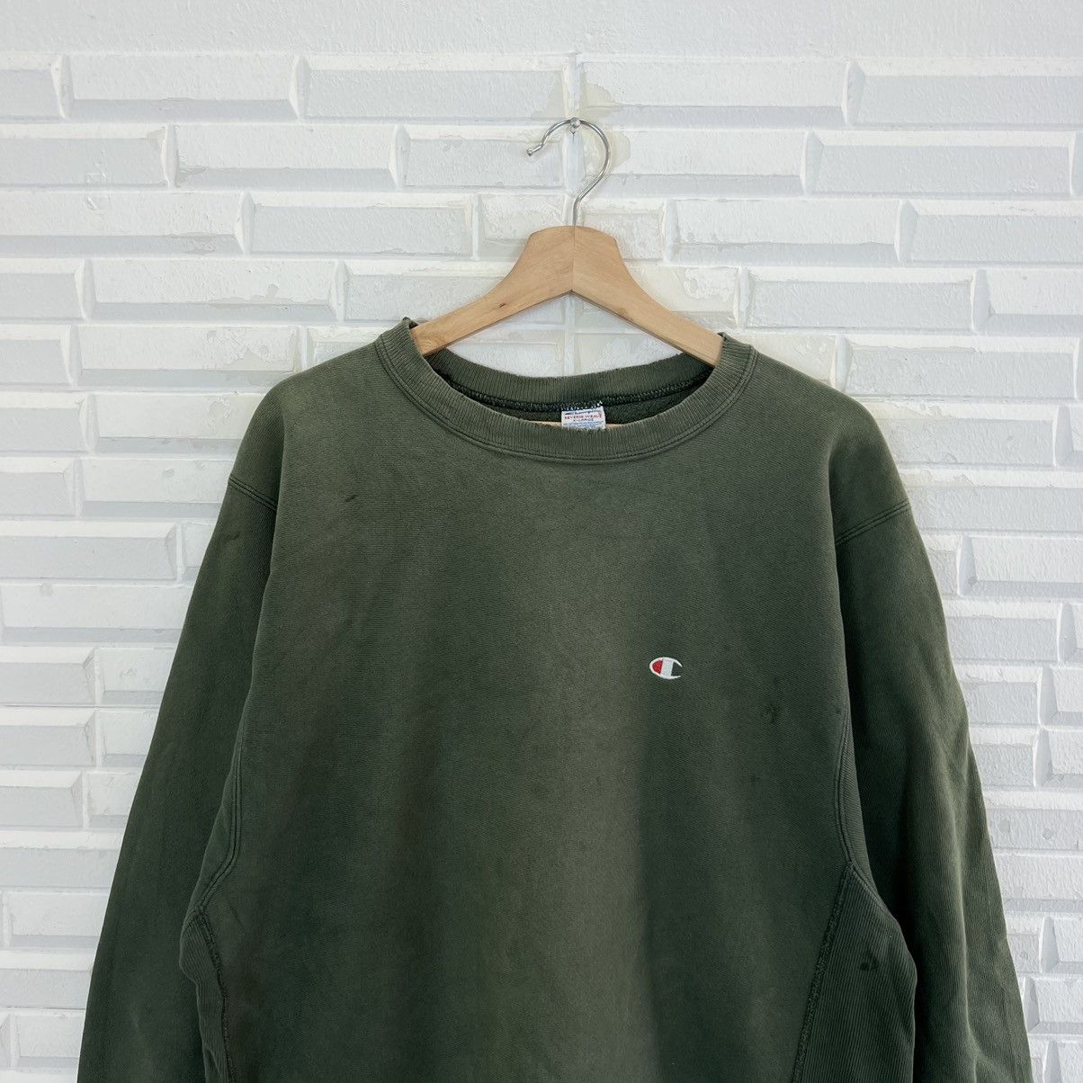 Champion VINTAGE CHAMPION REVERSE WAVE MADE IN USA SWEATSHIRT Size US XL / EU 56 / 4 - 3 Thumbnail