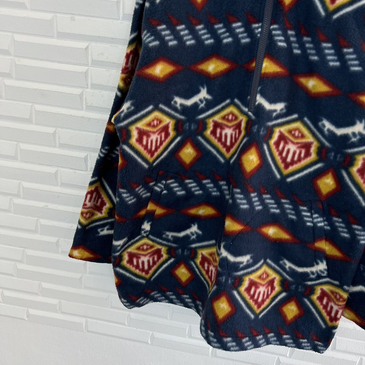 Japanese Brand RARE FLEECE JACKET ECLLAIR NAVAJO DESIGN STREETWEAR Size US M / EU 48-50 / 2 - 4 Thumbnail