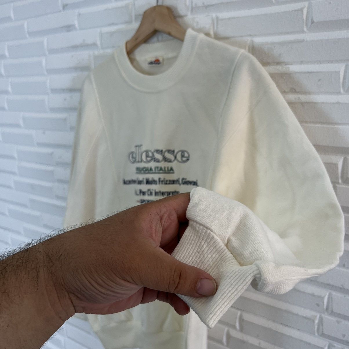 Ellesse × Japanese Brand VINTAGE ELLESSE PERUGIA ITALIA SWEATSHIRT BIG LOGO Size US M / EU 48-50 / 2 - 4 Thumbnail