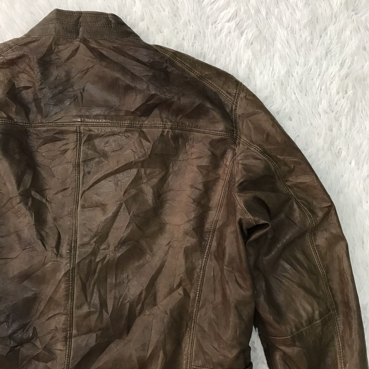 Massimo Dutti Massimo Dutti Sheep Leather Jacket Size US L / EU 52-54 / 3 - 11 Thumbnail