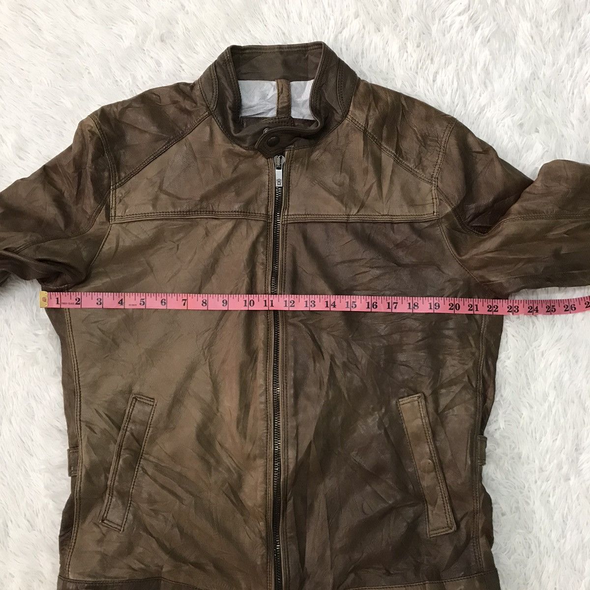 Massimo Dutti Massimo Dutti Sheep Leather Jacket Size US L / EU 52-54 / 3 - 20 Thumbnail