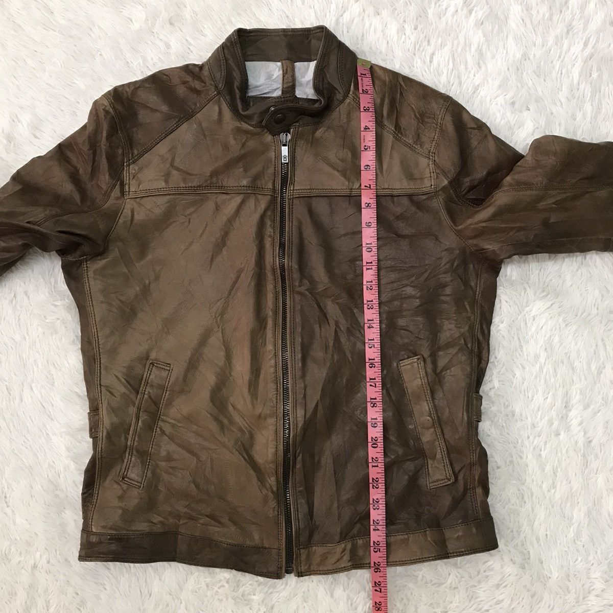 Massimo Dutti Massimo Dutti Sheep Leather Jacket Size US L / EU 52-54 / 3 - 21 Thumbnail