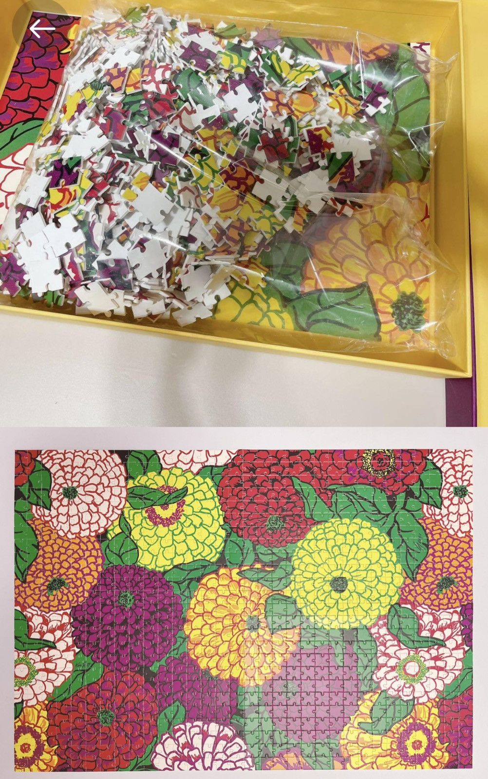 Gucci Gucci x Ken Scott signature floral print puzzle home decor