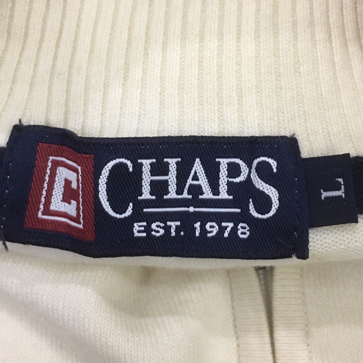 Vintage Chaps Ralph Lauren Sweatshirt Embroidery Chaps Logo