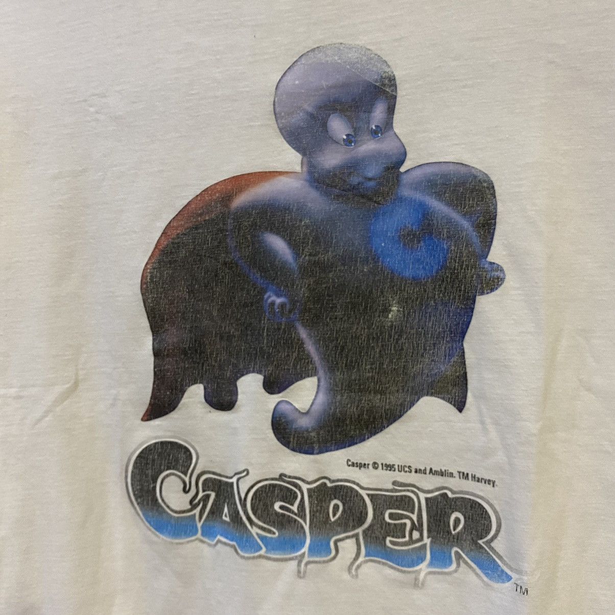 Universal Studios × Vintage VINTAGE RARE 1995‼️Casper T-Shirts Size US S / EU 44-46 / 1 - 3 Thumbnail