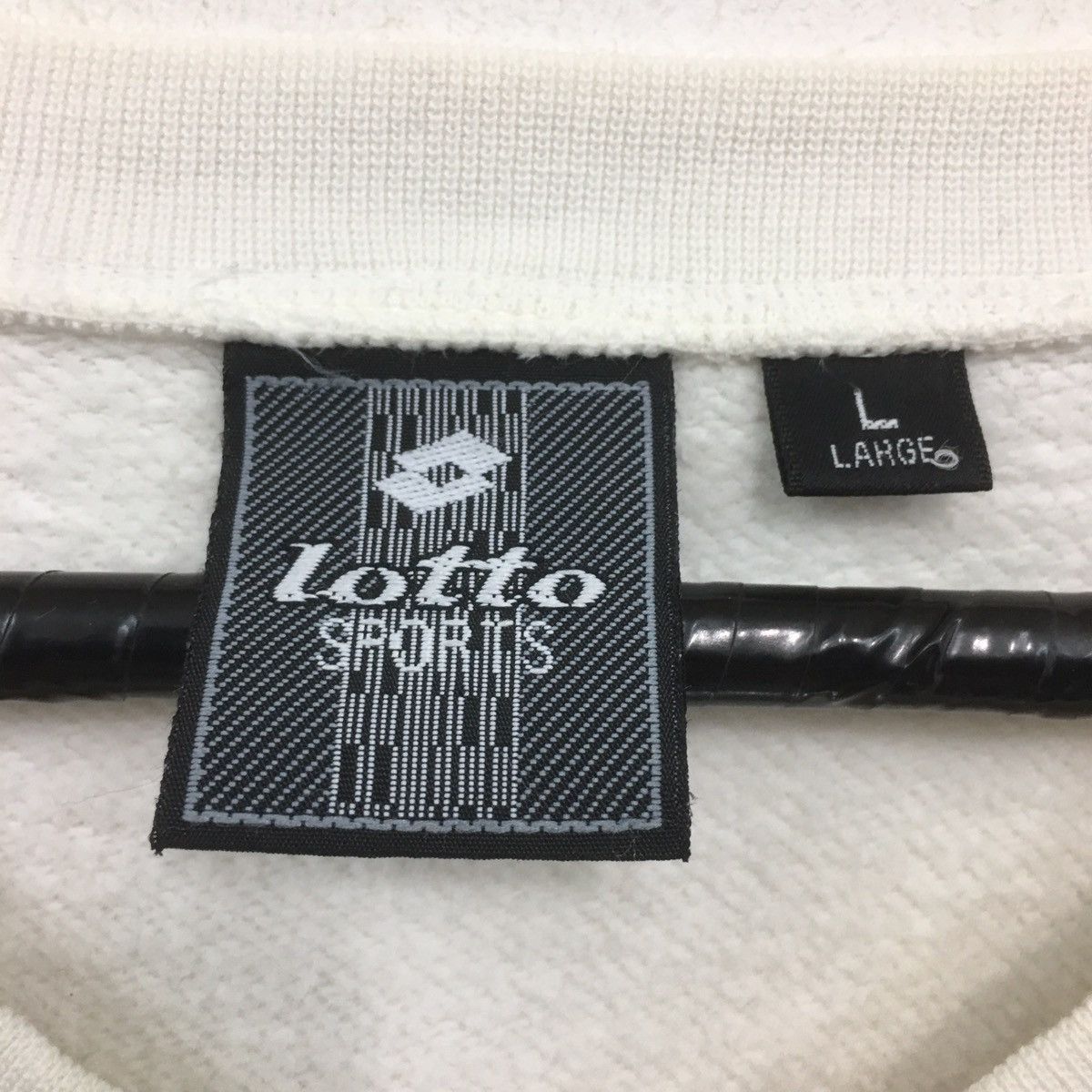 Lotto Sport × Vintage Lotto Sweatshirt Biglogo Spellout Lotto Side Tape Design Size US L / EU 52-54 / 3 - 6 Thumbnail