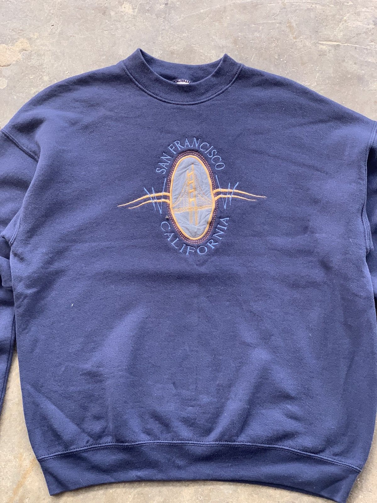 Fruit Of The Loom Vintage 90s San Francisco California Sweatshirt Size US L / EU 52-54 / 3 - 3 Thumbnail