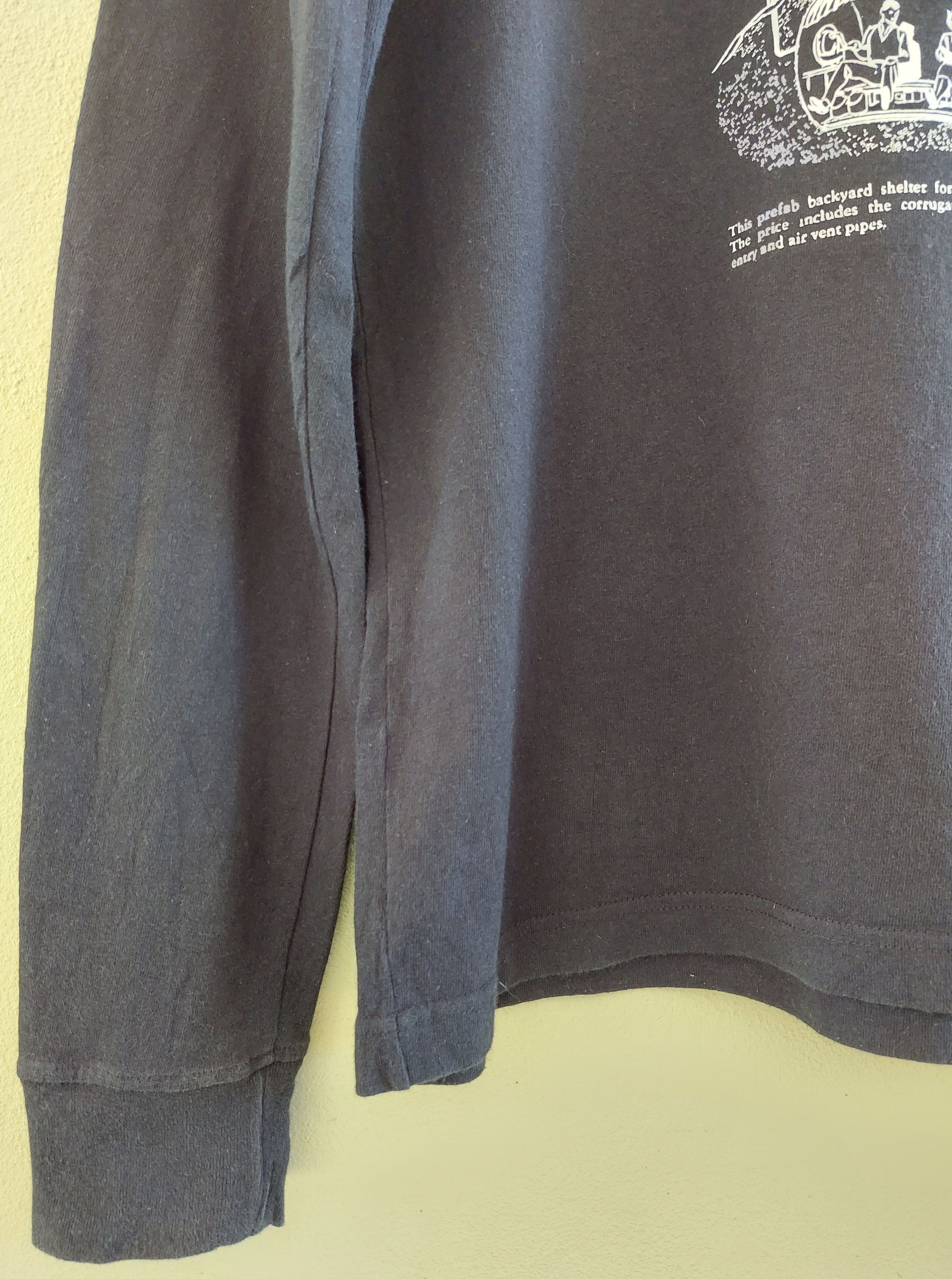 Undercover Vtg UNDERCOVER long sleeve roundneck tee Size US M / EU 48-50 / 2 - 4 Thumbnail