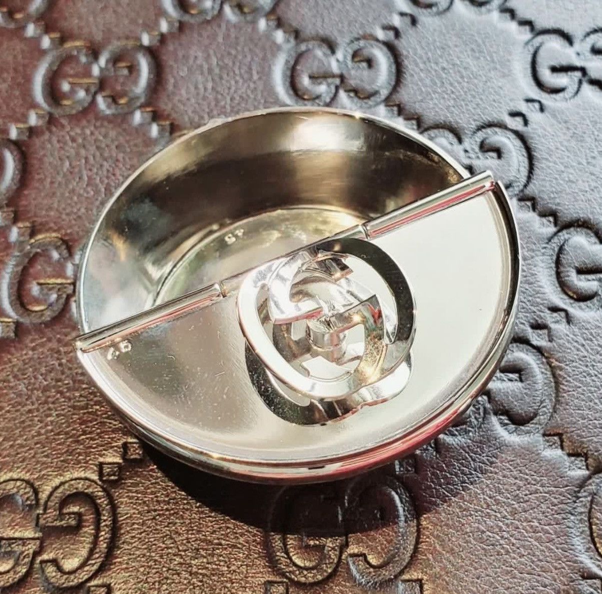 Gucci 🔥 Rare! Gucci 1990’s vintage monogram portable Ashtray Size ONE SIZE - 2 Thumbnail