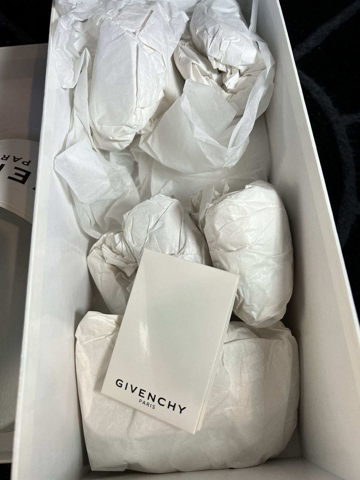 Designer × Givenchy Givenchy Paris White Logo Pool Slide Size US 7 / EU 40 - 9 Thumbnail