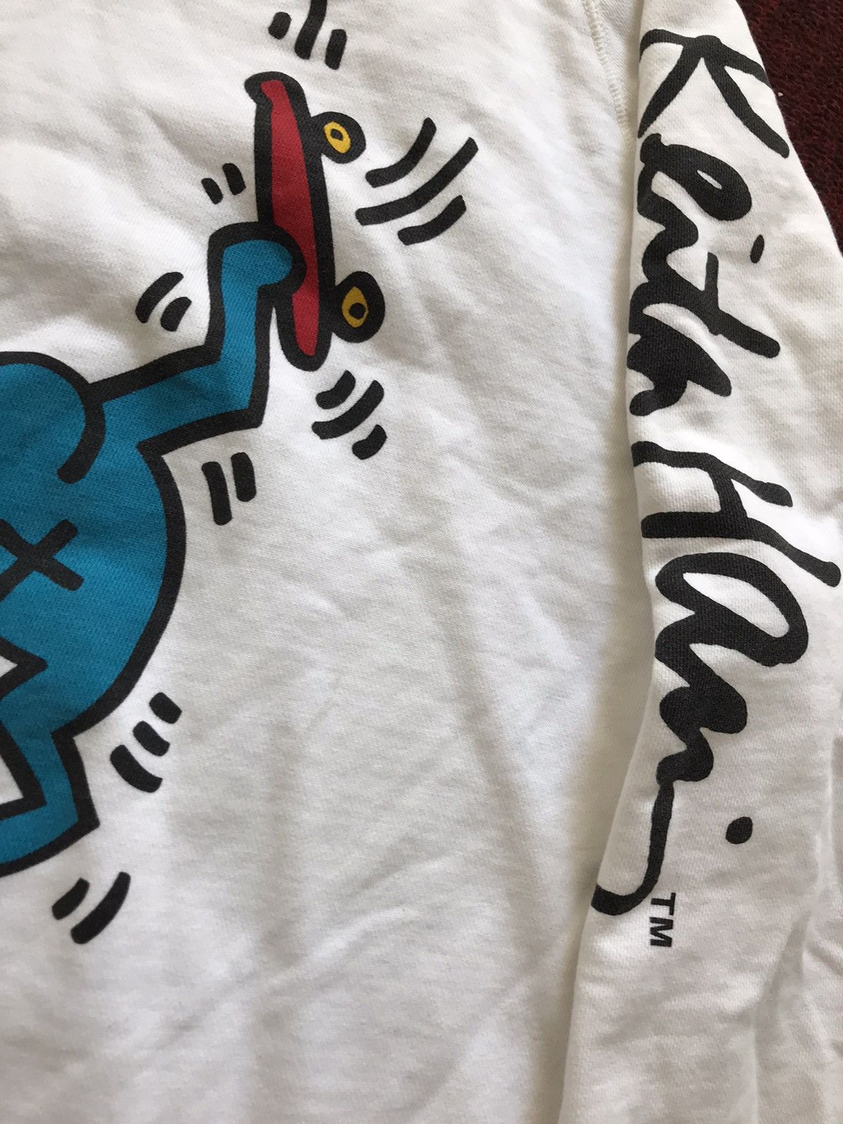 Japanese Brand × Keith Haring × Vintage Keith xl sweatshirt Uniqlo Size US XL / EU 56 / 4 - 3 Thumbnail