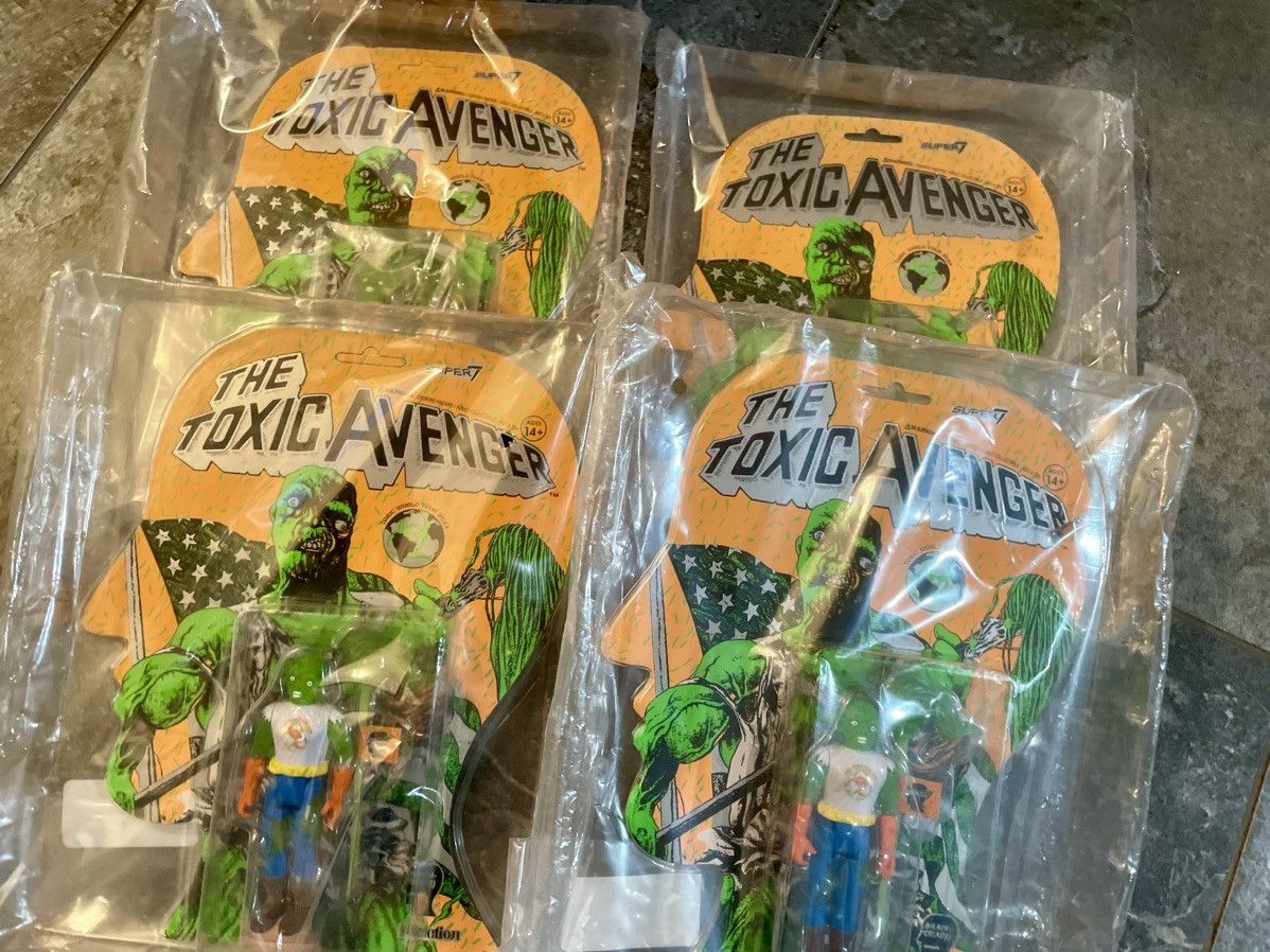 Brain Dead Brain Dead x Super7 Toxic Avenger Re-Action Figure in Green Size ONE SIZE - 4 Thumbnail