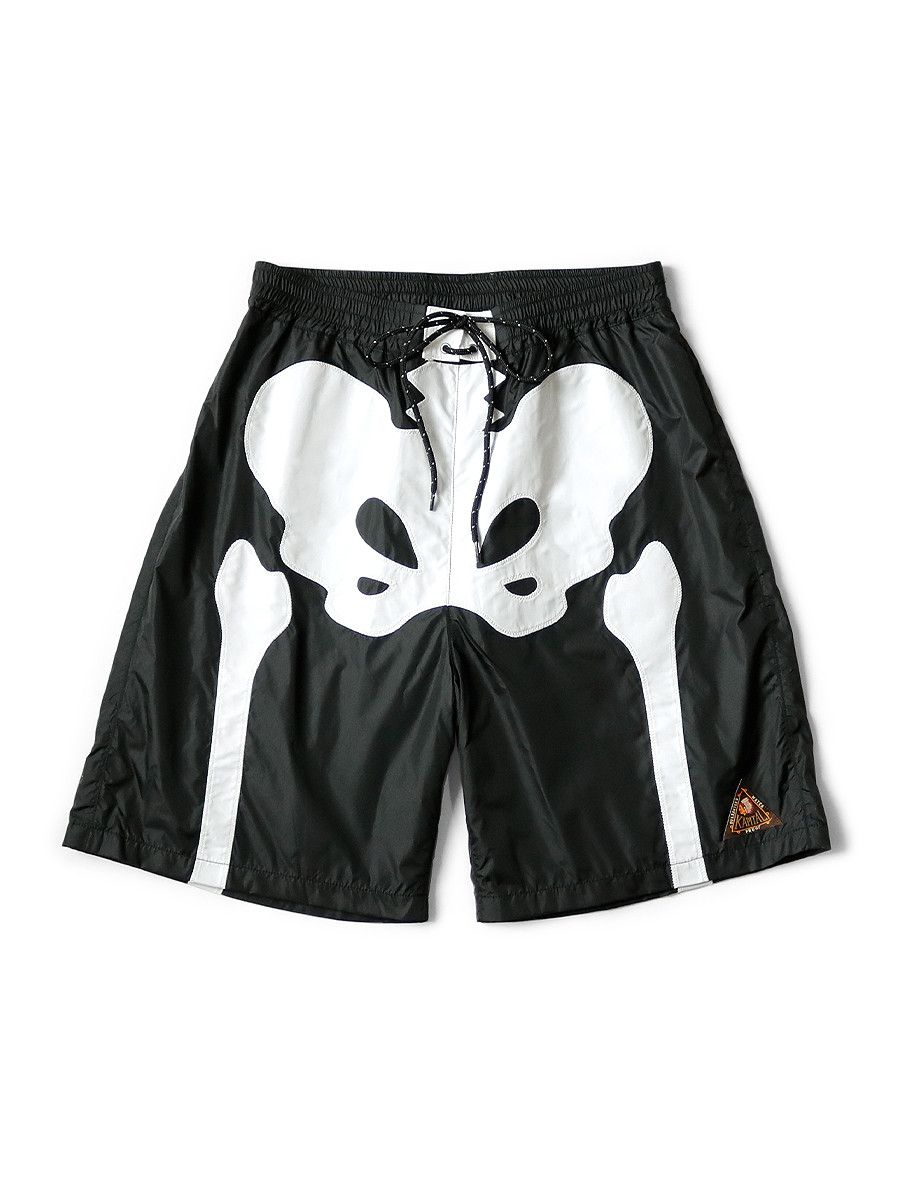 Kapital Kapital Bone Printed Nylon Swimming Trunks Size US 30 / EU 46 - 2 Thumbnail