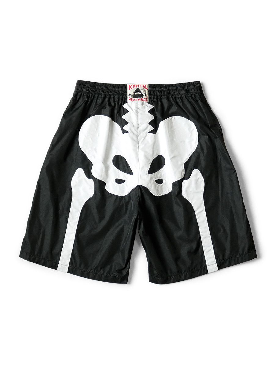 Kapital Kapital Bone Printed Nylon Swimming Trunks Size US 30 / EU 46 - 3 Thumbnail