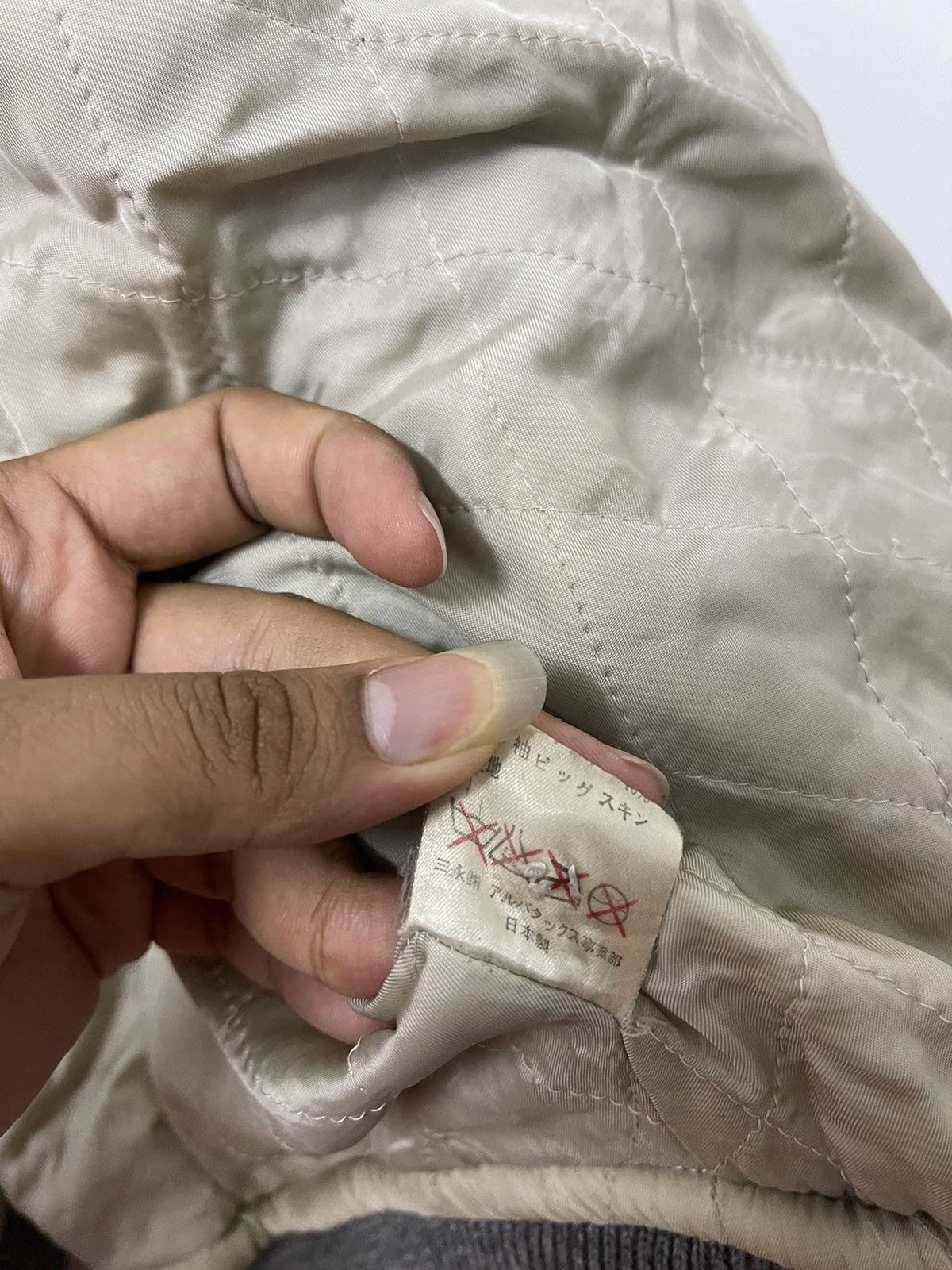 Vintage Vintage Arbatax Spell Out Sleeve Varsity Jacket Size US XL / EU 56 / 4 - 15 Thumbnail