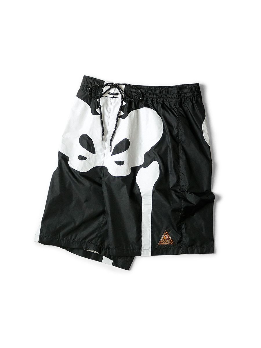 Kapital Kapital Bone Printed Nylon Swimming Trunks Size US 32 / EU 48 - 1 Thumbnail
