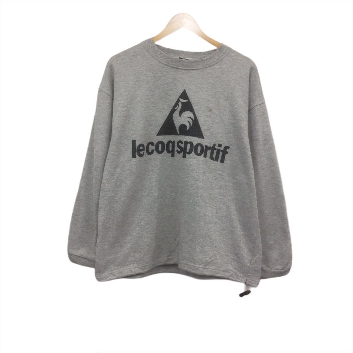 Le Coq Sportif × Vintage Vintage Le Coq Sportif BigLogo Spellout Crewneck Sweatshirt Size US M / EU 48-50 / 2 - 1 Thumbnail