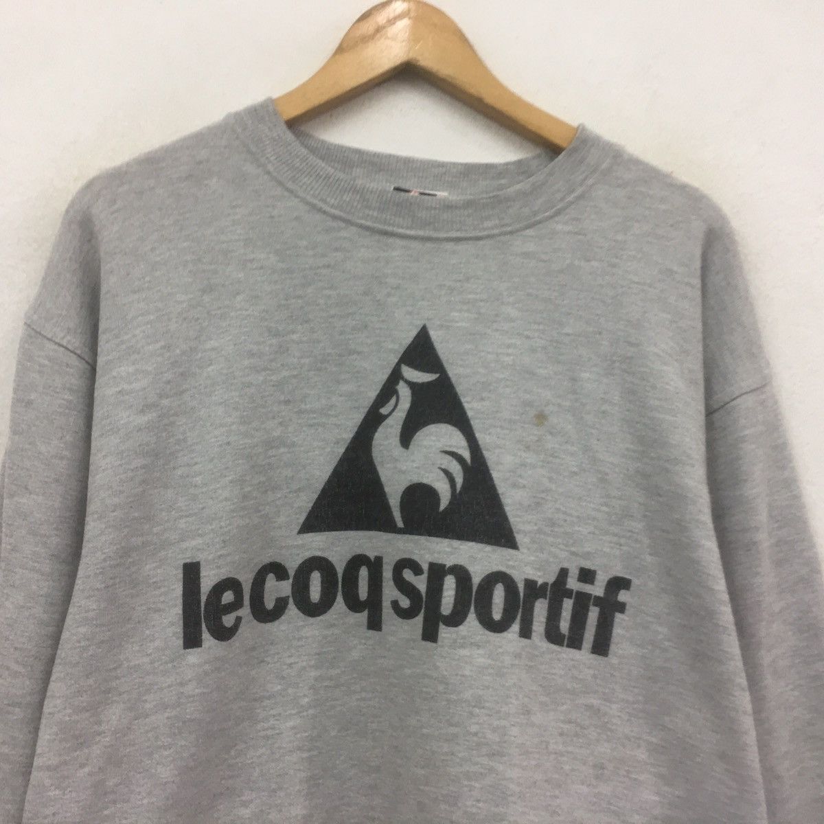Le Coq Sportif × Vintage Vintage Le Coq Sportif BigLogo Spellout Crewneck Sweatshirt Size US M / EU 48-50 / 2 - 2 Thumbnail