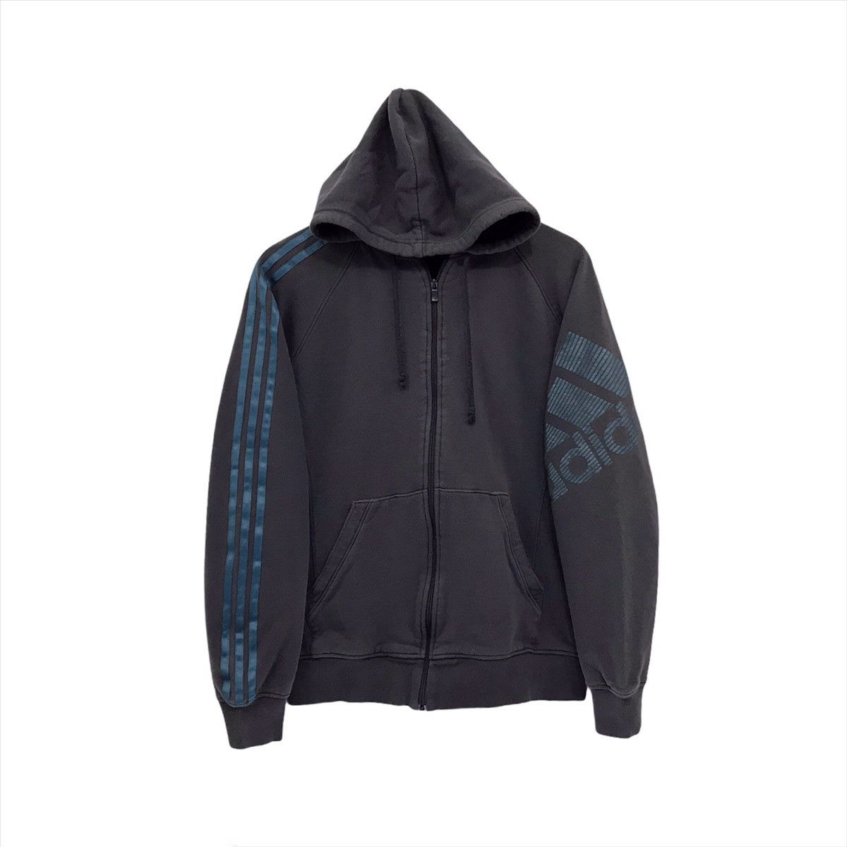 Adidas × Vintage Vintage Adidas Sweatshirt Adidas Trefoil AdidasThreeStripes Size US M / EU 48-50 / 2 - 1 Thumbnail