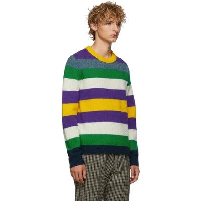 image of Acne Studios Striped Knitwear in Mix, Men's (Size Small)