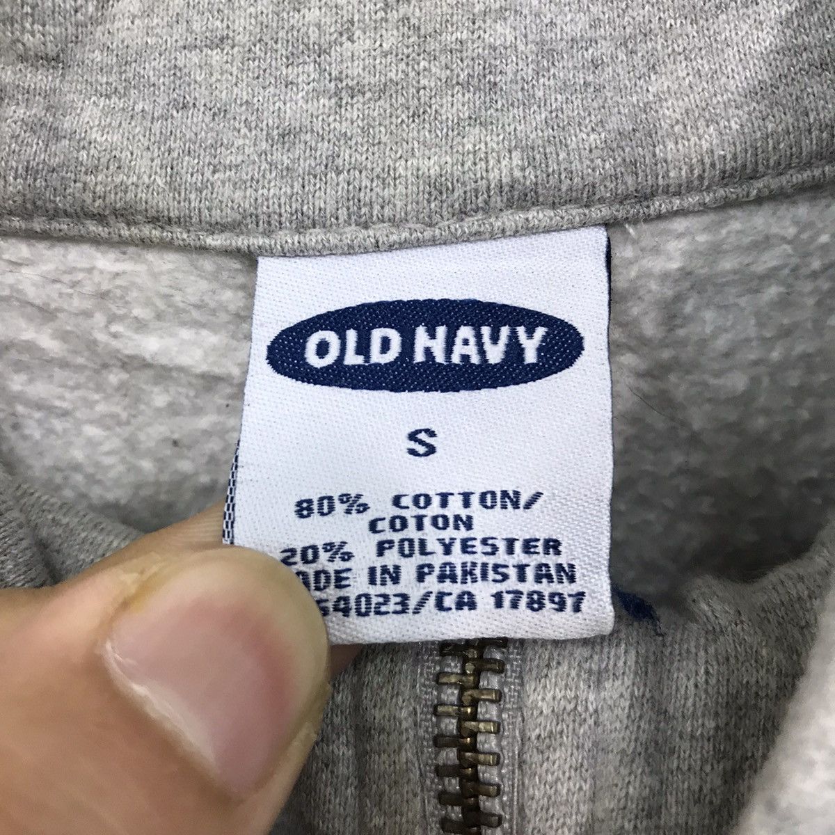 Old Navy Vintage Old Navy Sweatshirt Half Zip Biglogo Embroidery Size US M / EU 48-50 / 2 - 7 Thumbnail
