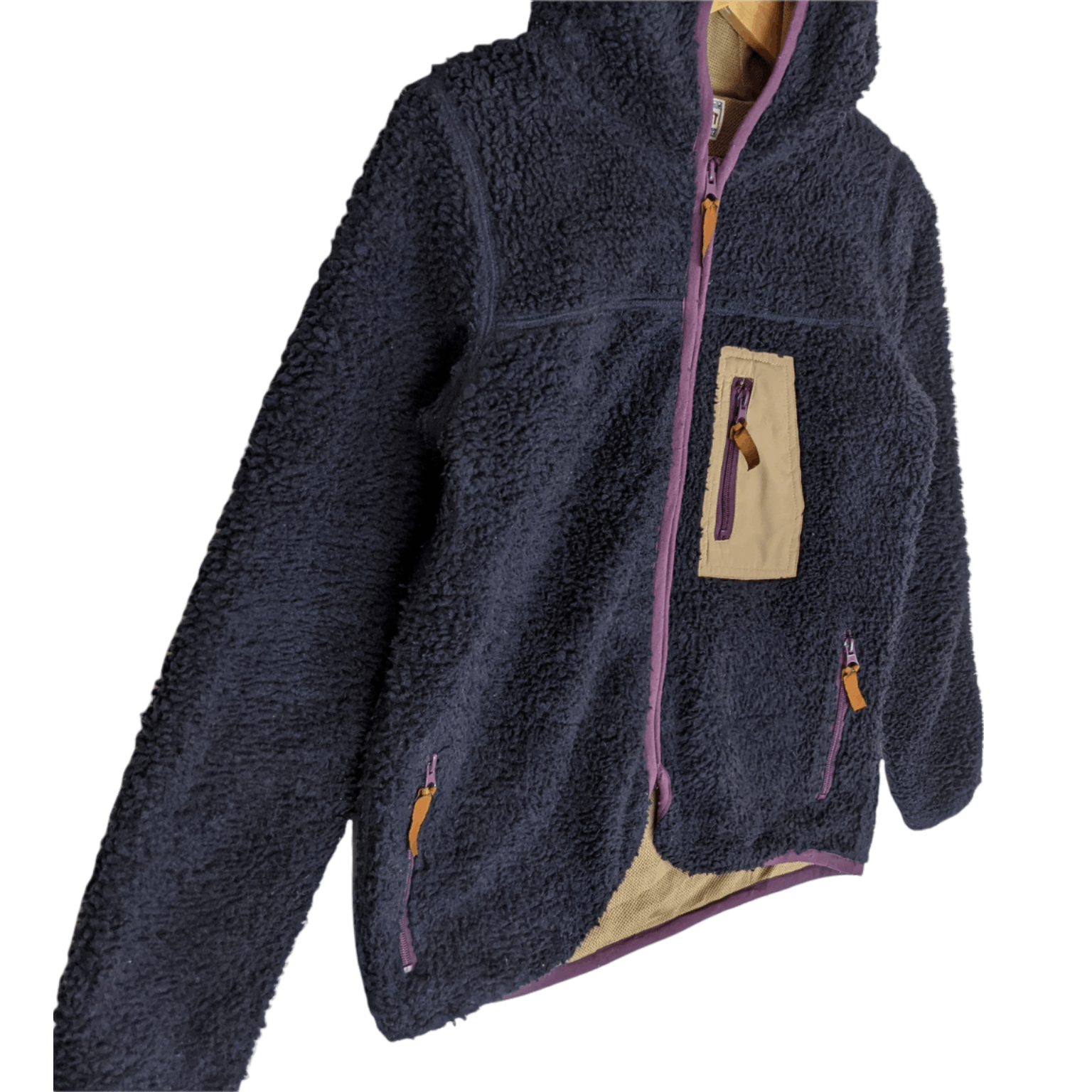 Japanese Brand × Vintage 90's HEART MARKET Fluffy Sherpa Jacket Hoodie Size US S / EU 44-46 / 1 - 3 Thumbnail